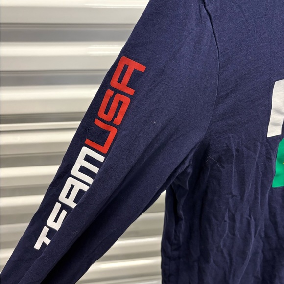 Polo by Ralph Lauren Navy Rio Long Sleeve Tee - Picture 3 of 8